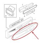 Frigidaire Part# 154804001 Overlay (OEM)