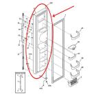 Frigidaire Part# 241526780 Door Assembly (OEM)