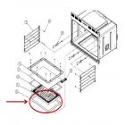 Dacor Part# 27907 Bake Element Tray (OEM)