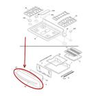 Frigidaire Part# 316444803 Overlay (OEM)