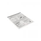 Frigidaire Part# 316454912 Installation Instructions  - Genuine OEM