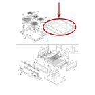 Frigidaire Part# 318389306 Maintop Assembly (OEM)