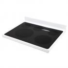 Amana AER6011VAS0 Glass Stove Cooktop (with White Trim) - Genuine OEM