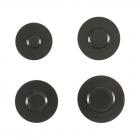 Amana AGR5630BDW0 Burner Cap Set (Black) - Genuine OEM