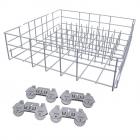 Kirkland SUD5000KQ0 Complete Lower Dishrack Assembly (w/wheels) - Genuine OEM