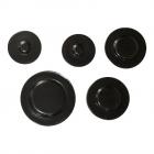 Maytag MGT8720DE06 Heating Element Cap Set (Black) - Genuine OEM