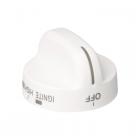 Roper FGS325RQ2 Burner Control Knob (White) - Genuine OEM