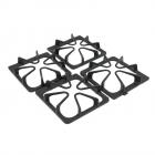 Whirlpool GS395LEGQ3 Burner Grate Kit (Matte Black, Set of 4) Genuine OEM