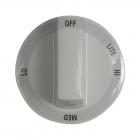 Whirlpool GW397LXUT06 Range Control Knob (White) - Genuine OEM