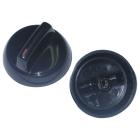 Whirlpool SF216LXSQ0 Surface Burner Knob (Black) - Genuine OEM