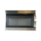 Whirlpool WMH31017AW1 Microwave Door (Stainless) - Genuine OEM