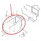 Whirlpool WOD51EC0AB02 Outer Door Glass Assembly - Genuine OEM