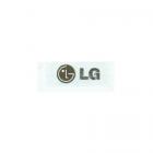 LG Part# 3846JD1007F Name Plate - Genuine OEM