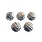 Bosch NGM8654UC/03 Burner Knob Set - Genuine OEM