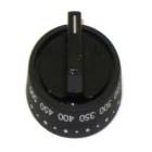 White Westinghouse WEF303PHWB Oven Thermostat Knob (Black) - Genuine OEM