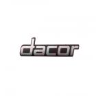 Dacor Part# 72510CH Dacor Logo (OEM) Small