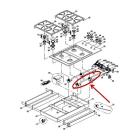 Dacor Part# 82676 Burner Tube (OEM) Left