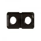 GE J2B900SEF1SS Double Drip Pan (Black) - Genuine OEM