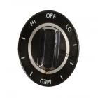 GE JAS03xN1 Infinite Control Knob (Black) - Genuine OEM