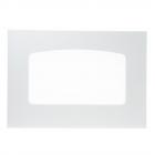 GE JB3000R1BB Outer Door Glass (White) - Genuine OEM