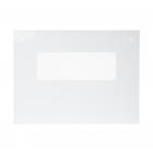 GE JBP15GIV1WH Outer Door Glass (White) - Genuine OEM