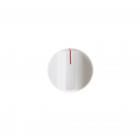 GE JBP25GV2 Burner Control Knob (White) - Genuine OEM