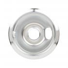 GE JBS07V5 Burner Drip Bowl (8 in, Chrome) - Genuine OEM