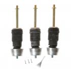 GE WSM2420D0WW Suspension Kit (3 Pack) - Genuine OEM