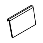 Whirlpool Part# W10441786 Ice Door - Genuine OEM