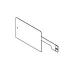 Whirlpool Part# W10731567 Overlay (Black) - Genuine OEM