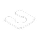 Whirlpool Part# W10825092 Sound Absorber - Genuine OEM