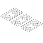 Whirlpool Part# W11344755 Cooktop (Black, Left) - Genuine OEM