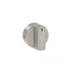 GE Part# WB03X39553 Stainless Burner Knob  - Genuine OEM