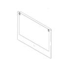 GE Part# WB56X32835 Outer Door Assembly - Genuine OEM