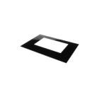 Whirlpool Part# WPW10409946 Outer Door Glass (Black) - Genuine OEM