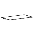 GE Part# WR71X27208 Shelf Half Glass Assembly - Genuine OEM