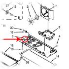 Whirlpool Part# W10480110 Plate (OEM)