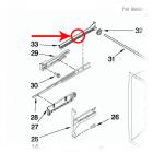 Whirlpool Part# W10516605 Rail (OEM)