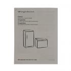 Frigidaire Part# 297281200 Instructions (OEM)