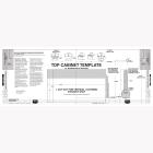 GE Part# 31-1121 Installation Template (OEM)