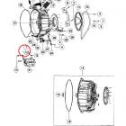 Whirlpool Part# 34001415 Motor Cover (OEM)