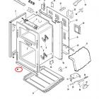 Whirlpool Part# 3608F091-70 Kick Trim ( OEM)