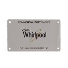 Whirlpool Part# W10712870 Overlay (OEM)