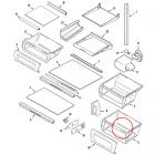 Whirlpool Part# 61006111 Meat Pan (OEM)