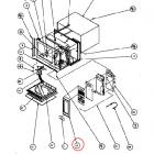 Whirlpool Part# D7685120 Escutcheon Control (OEM)