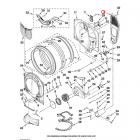 Whirlpool Part# W10295533 Air Duct (OEM)