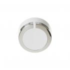 GE GTD42GASJ2WW Main Timer Knob (White, Chrome) Genuine OEM