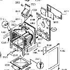 Bosch Part# 00684127 Back Panel (OEM)