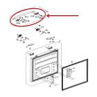 Samsung Part# DA97-07683C Bar Handle Assembly (OEM)