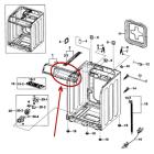 Samsung Part# DC61-01166A Plate Frame (OEM) Upper